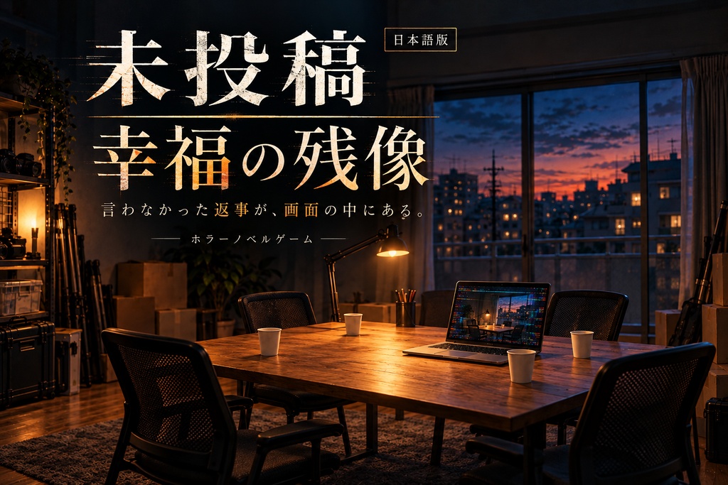 未投稿／幸福の残像【日本語版】｜ホラーノベルゲーム