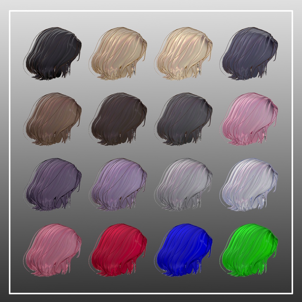 【Lumia新規対応】EarTuckBob 耳掛けボブ 【真央など7アバター対応】