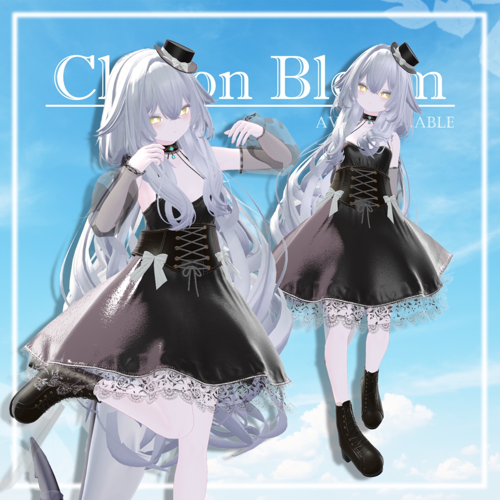 【ルミナ、Lurie、ヒビキ追加対応セール】Chiffon_Bloom【11アバター ルミナ、Lurie、、ヒビキ、Eku、しなの、ルミナ、マヌカ、真央、瑞希、rurune、凪、Lumia対応】