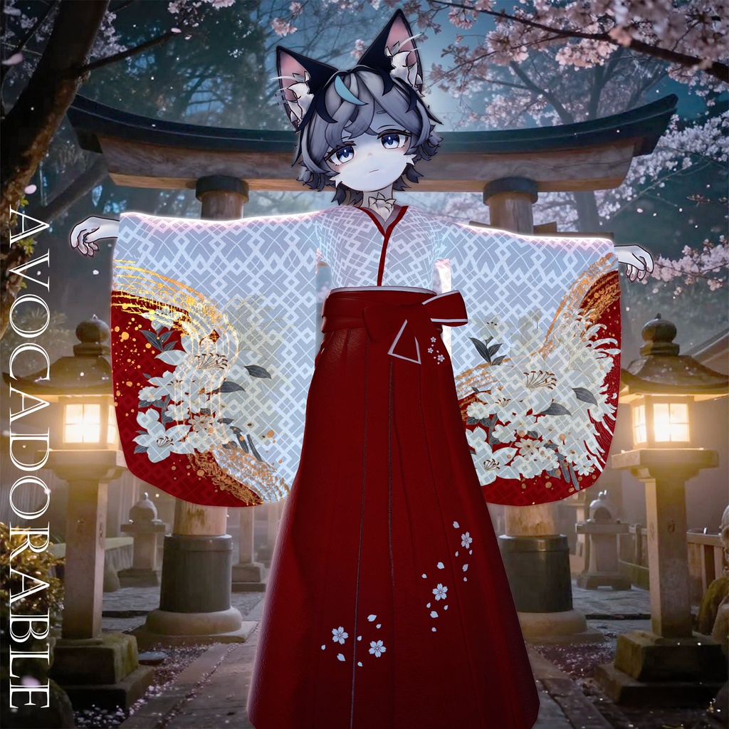 【新発売セール中! 40%オフ 1500円 → 900円】雅袴 – MIYABI HAKAMA【14アバター対応】