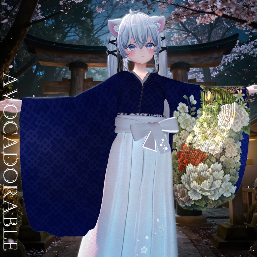 【新発売セール中! 50%オフ 1500円 → 750円】雅袴 – MIYABI HAKAMA【13アバター対応】