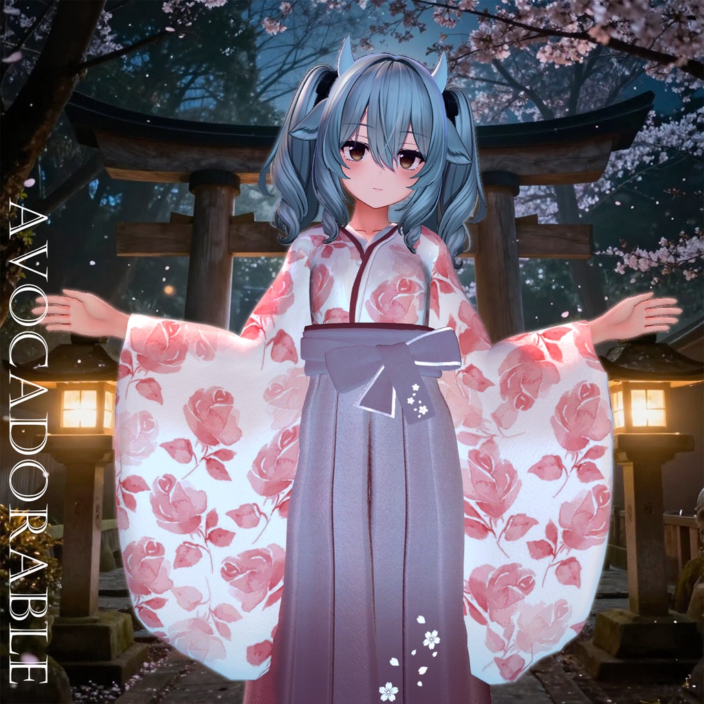 【翠羽追加対応40%OFFセール】雅袴 – MIYABI HAKAMA【20アバター対応】