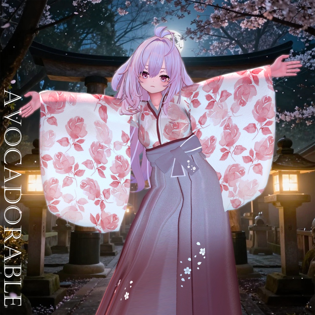 【新発売セール中! 50%オフ 1500円 → 750円】雅袴 – MIYABI HAKAMA【13アバター対応】