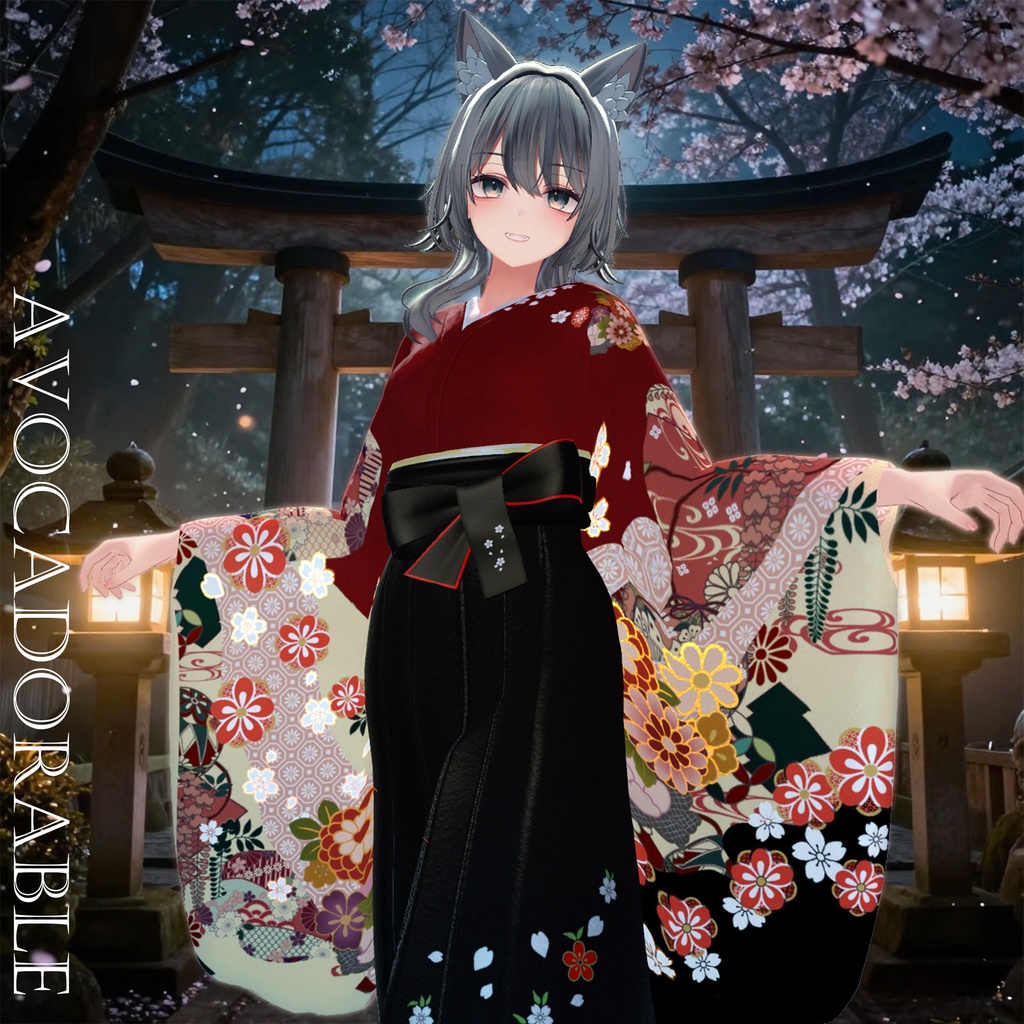 【翠羽追加対応40%OFFセール】雅袴 – MIYABI HAKAMA【20アバター対応】