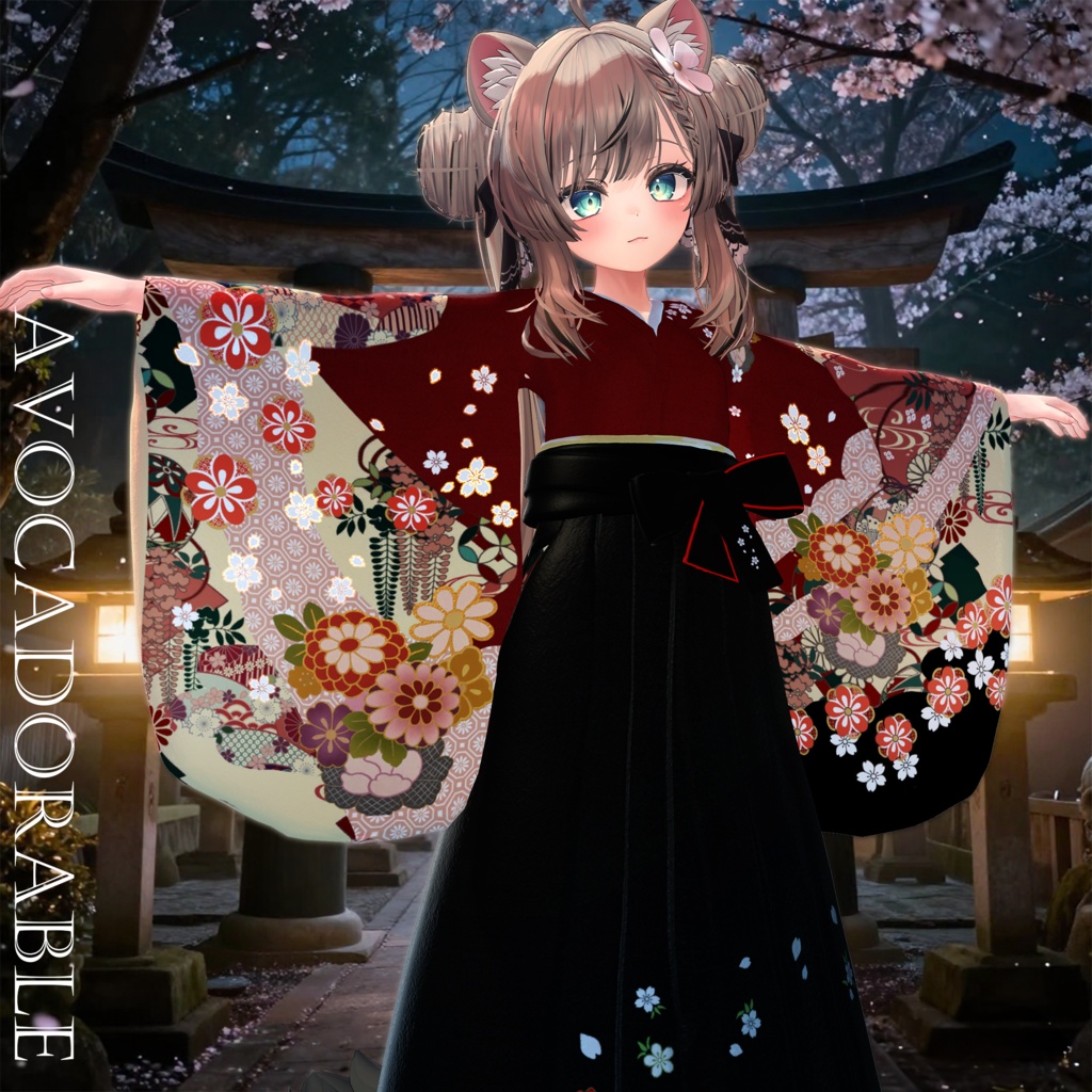 【新発売セール中! 50%オフ 1500円 → 750円】雅袴 – MIYABI HAKAMA【13アバター対応】