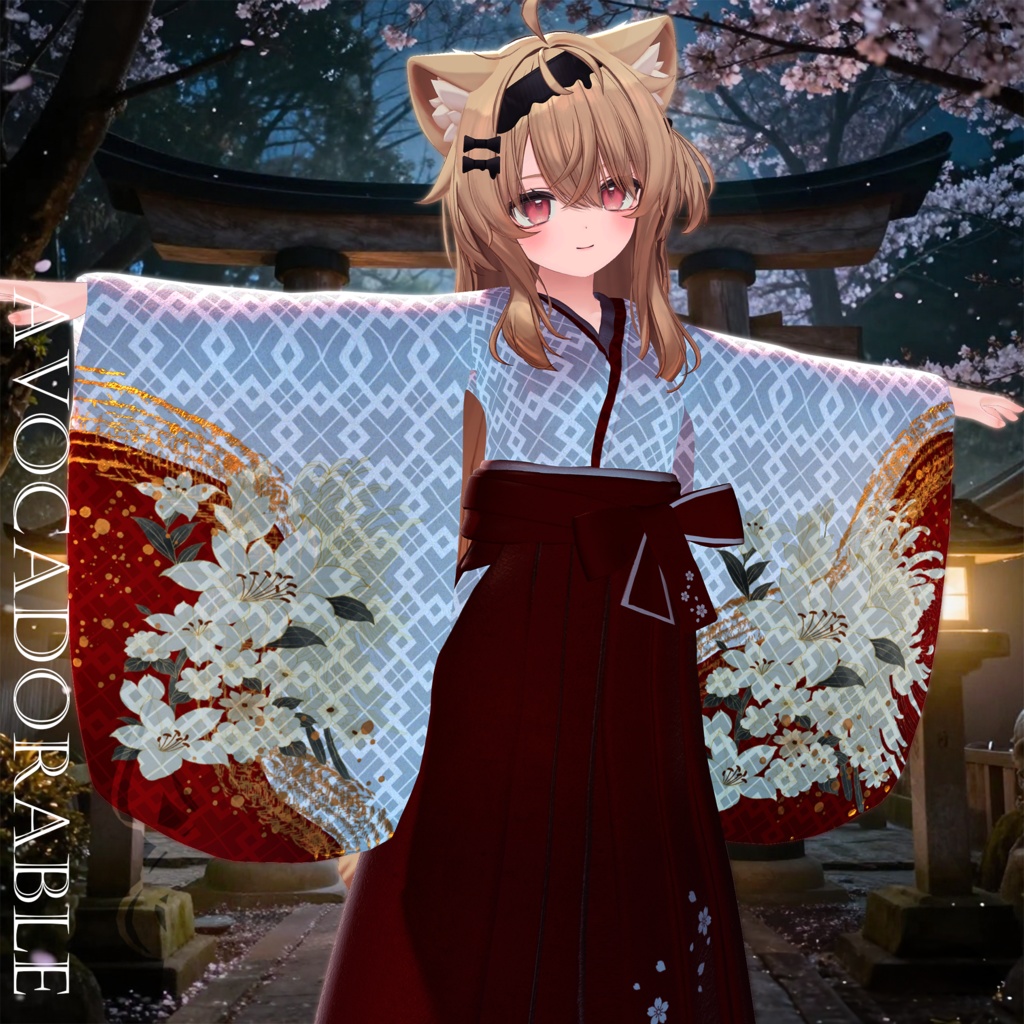 【新発売セール中! 50%オフ 1500円 → 750円】雅袴 – MIYABI HAKAMA【13アバター対応】