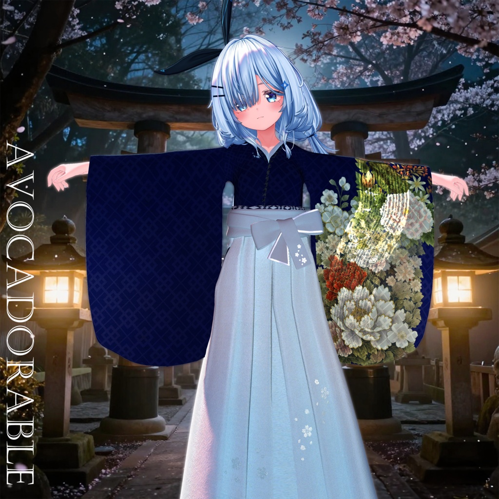 【新発売セール中! 50%オフ 1500円 → 750円】雅袴 – MIYABI HAKAMA【13アバター対応】