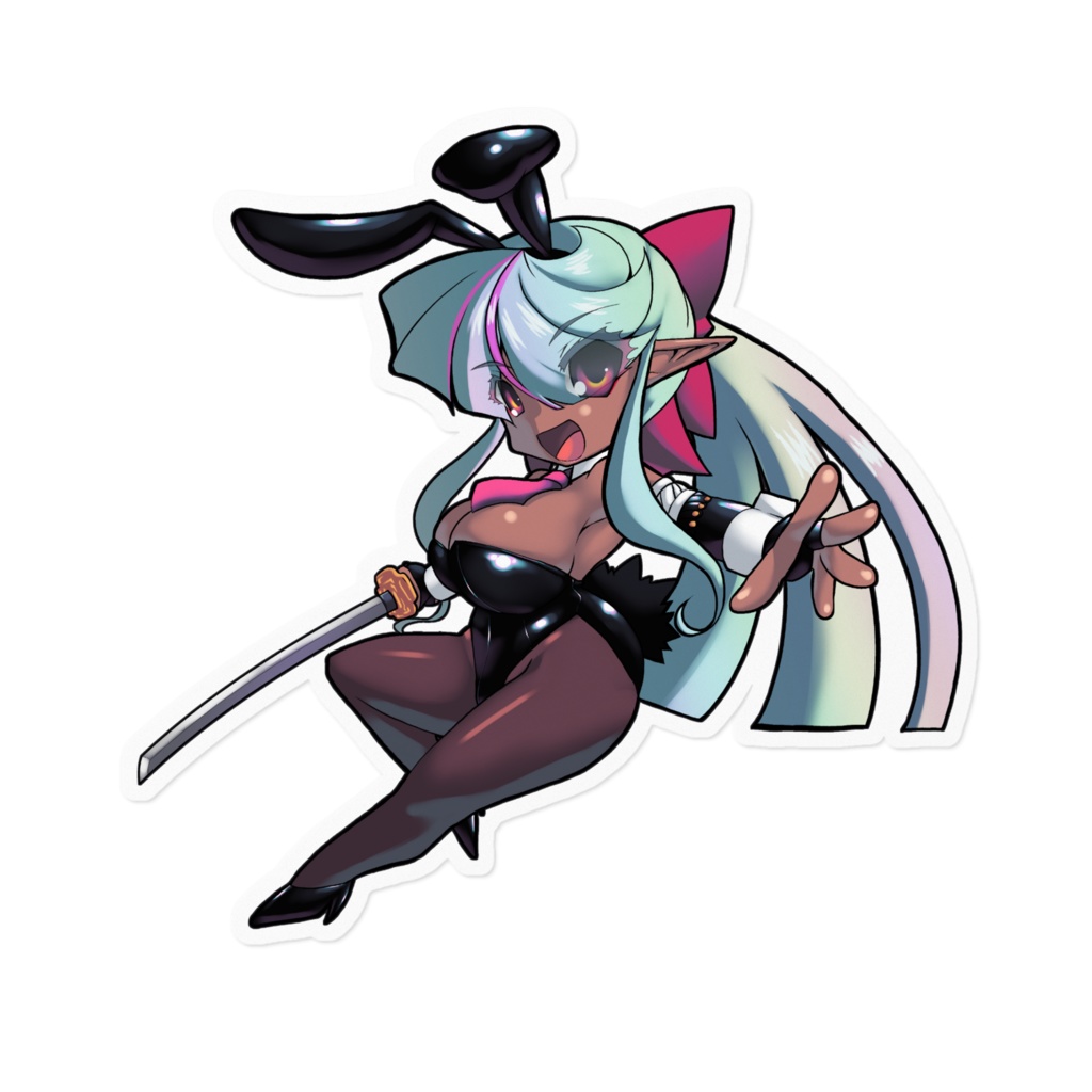 エレッタさんステッカーA