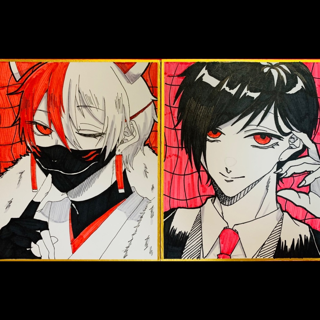 【第一弾】のうと家ミニ色紙原画