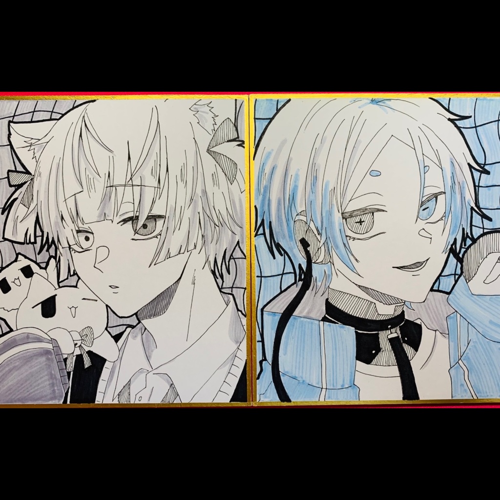 【第二弾】のうと家ミニ色紙原画