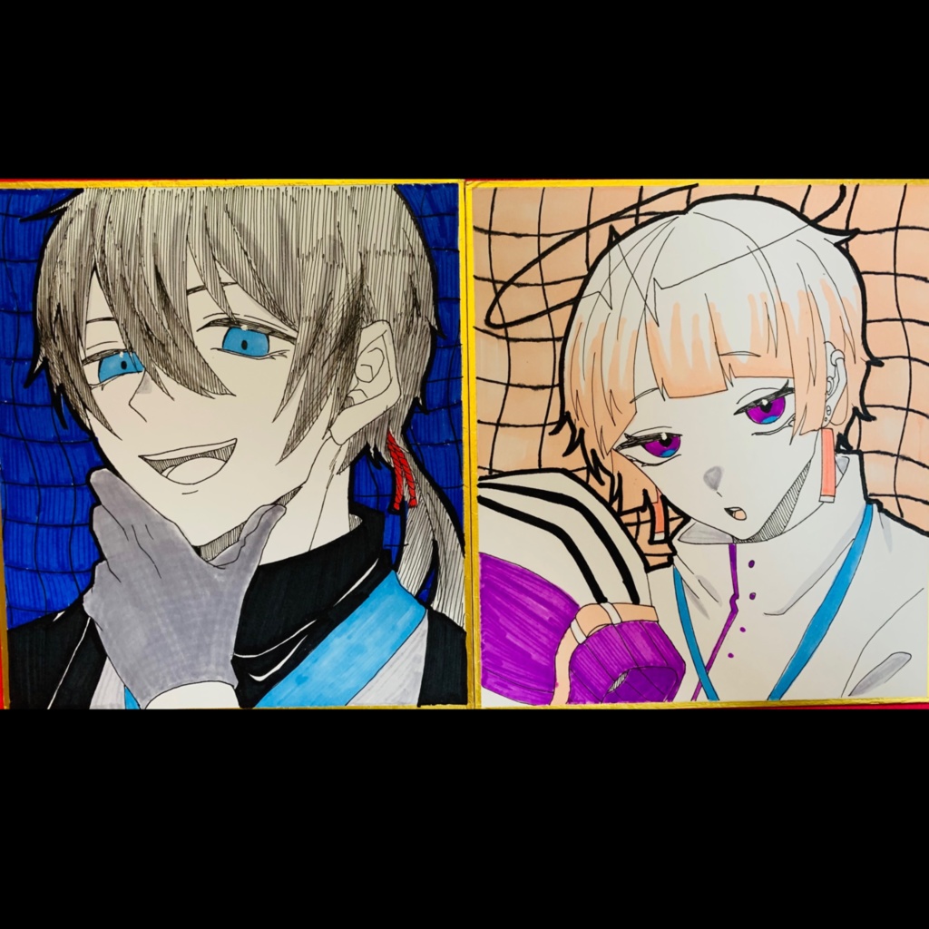 【第四弾】のうと家ミニ色紙原画