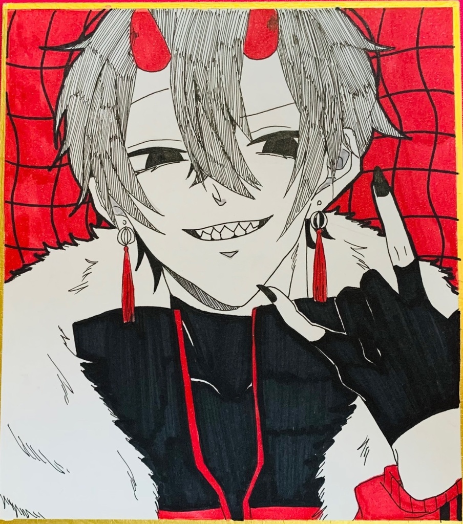 【第五弾】のうと家ミニ色紙原画