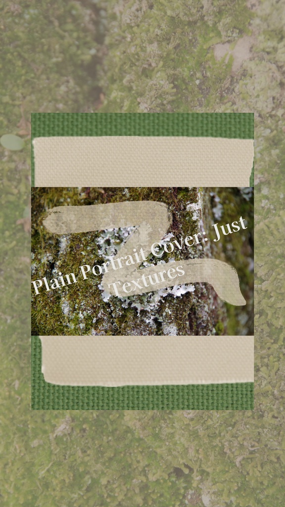 【デジタル手帳カバー】NO.02 Z-STROKE / MOSS & CANVAS | 古木と帆布の質感(Goodnotes対応)