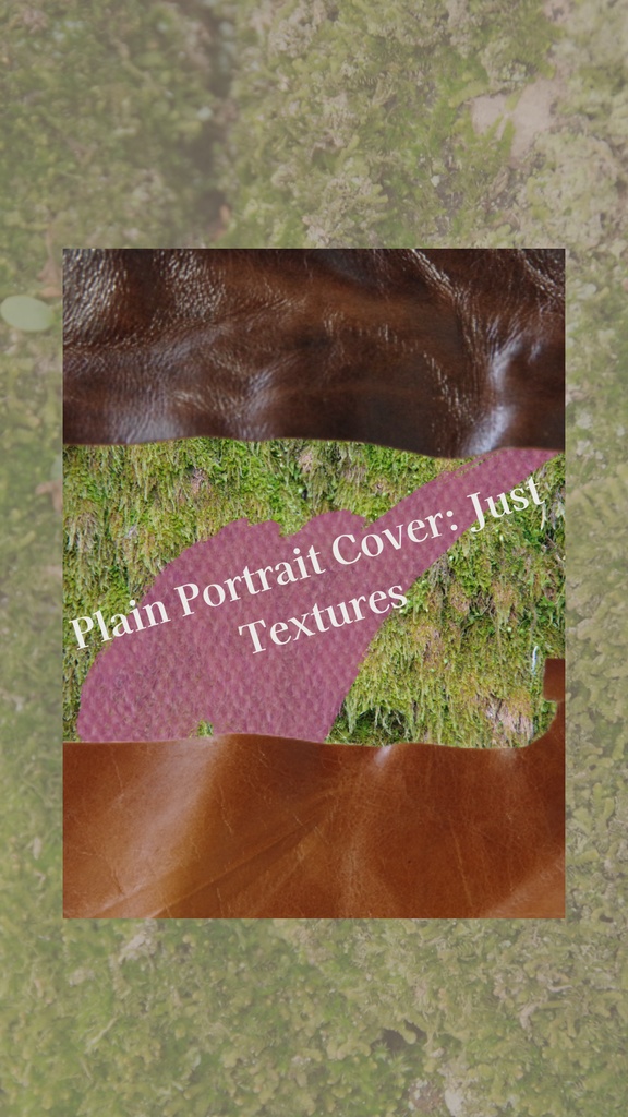 【デジタル手帳カバー】NO.04 LEATHER & MOSS | 職人が選ぶ本革の質感(Goodnotes対応)