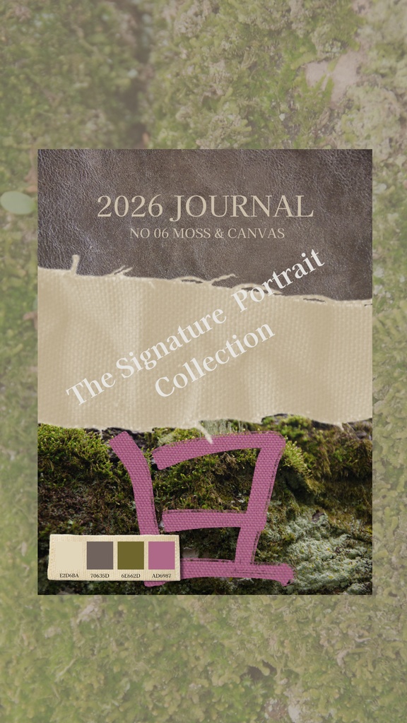 【デジタル手帳カバー】NO.06 GREY LEATHER & ECRU | 渋みと遊び心のテクスチャ(Goodnotes対応)