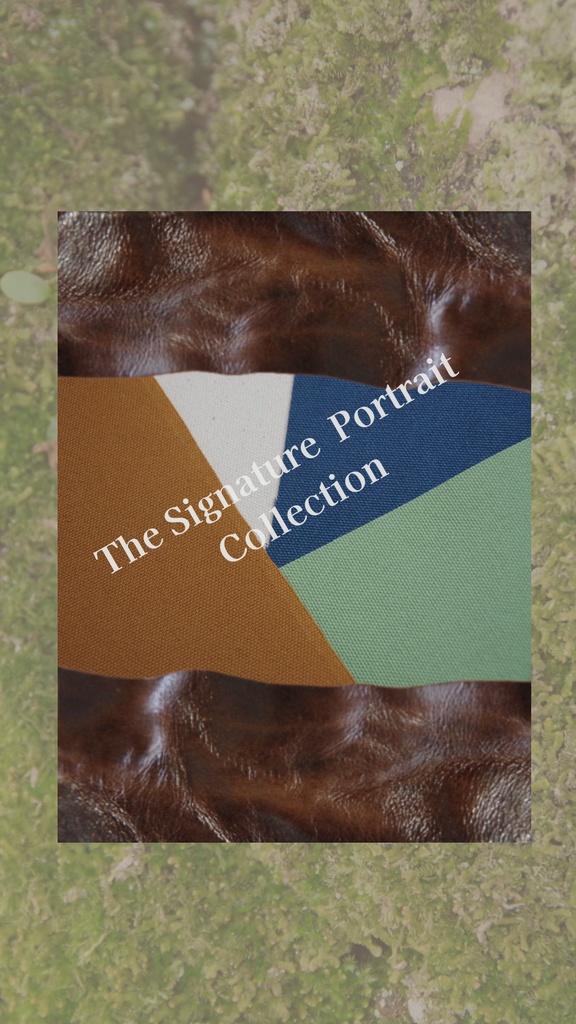 【デジタル手帳カバー】NO.18 CANVAS & LEATHER | 職人が選ぶ三色の帆布と革(Goodnotes対応)