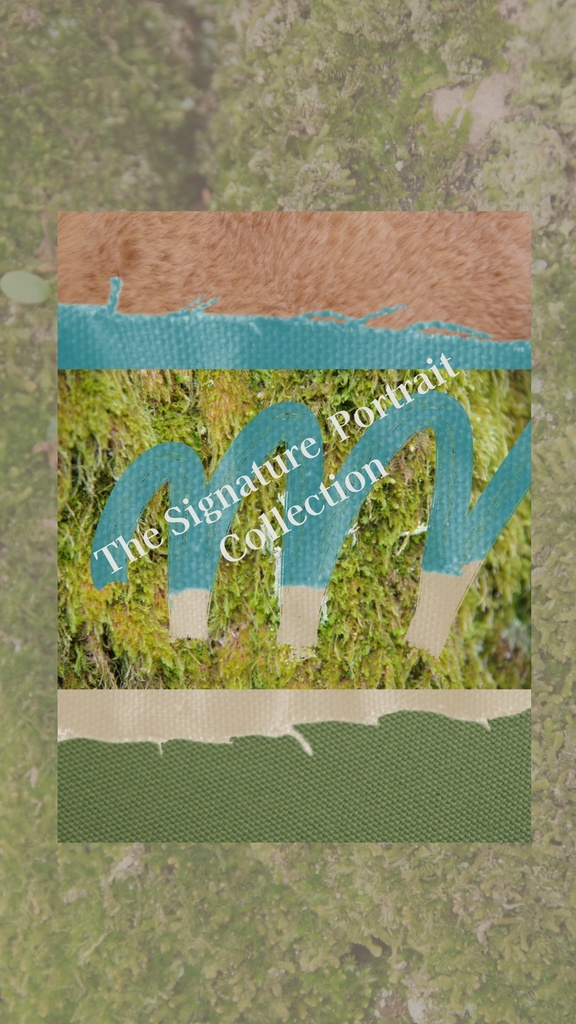 【デジタル手帳カバー】NO.20 MOSS BREEZE | 帆布が描く自由な軌跡(Goodnotes対応)