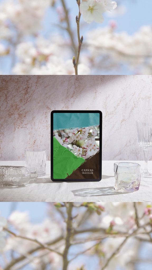 SAKURA - 再生を祝う桜のデジタルカバー 2枚セット