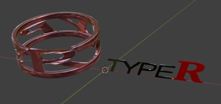 【VRChat想定】TYPERリング　ステッカー