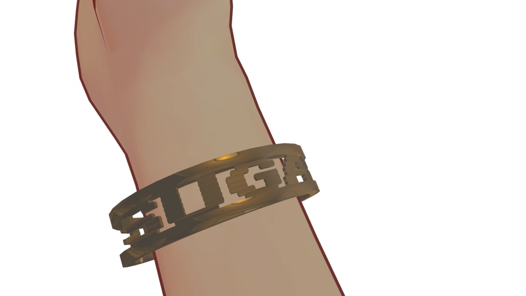 【VRChat想定】sugar ring