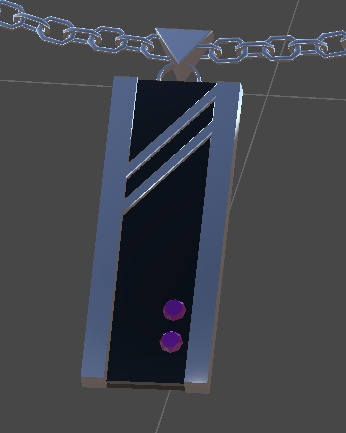 【VRChat想定】メンズネックレス
