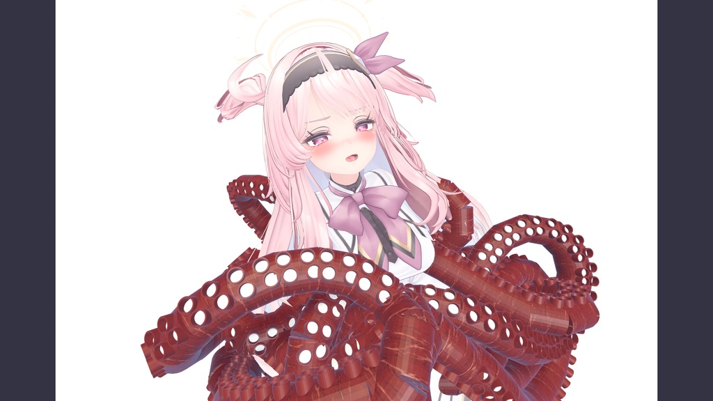 【VRChat想定】触手タコ