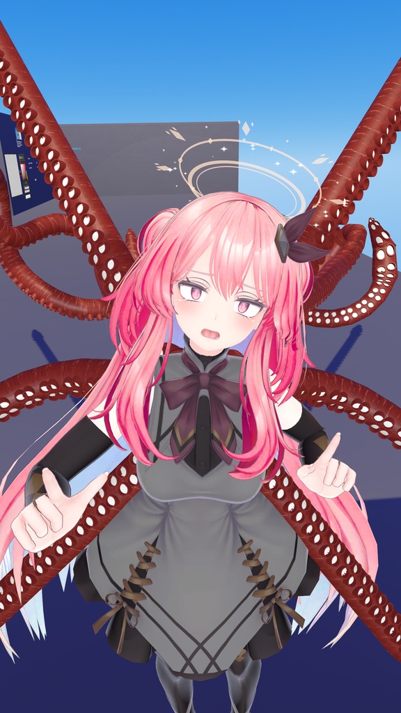 【VRChat想定】触手タコ