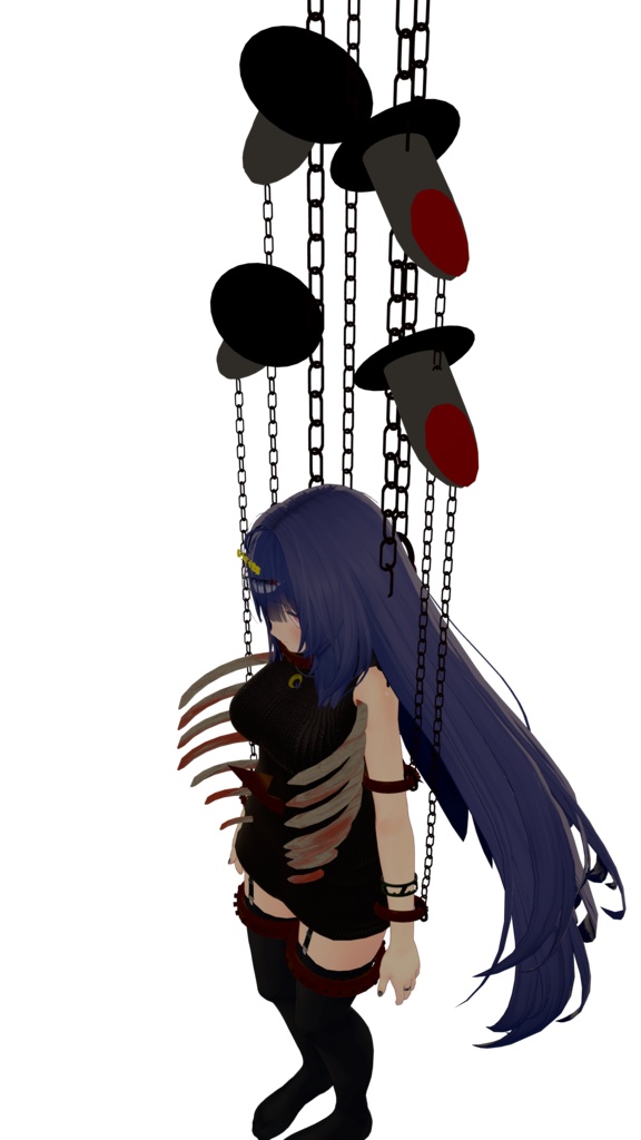 【VRChat想定】肋骨 あばら骨