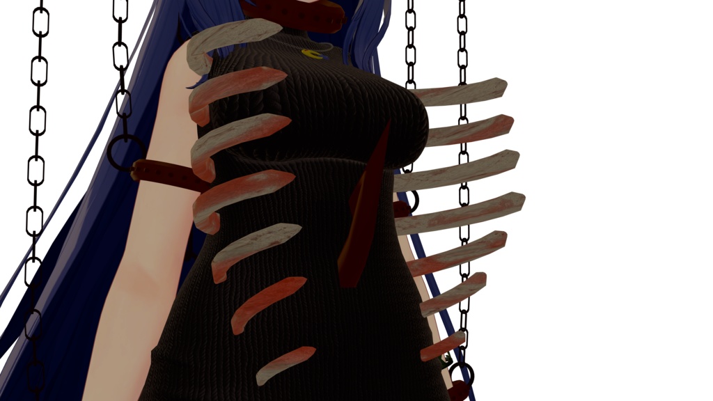 【VRChat想定】肋骨 あばら骨