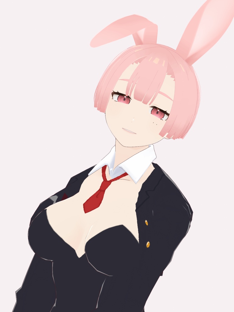 【VRoid/VRMモデル】クミ +おまけ(バニーガール衣装)