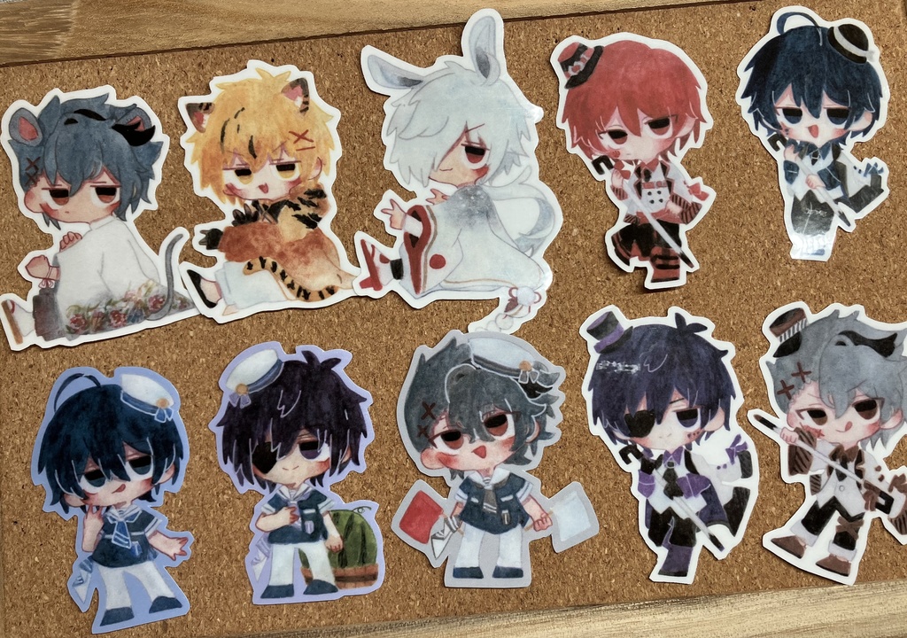 あたなる ステッカー