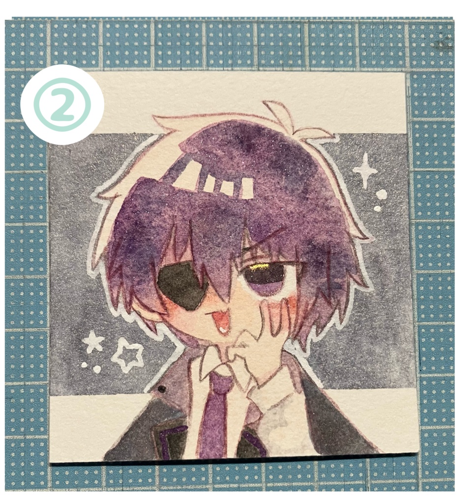 水彩原画 あたなるメンバー