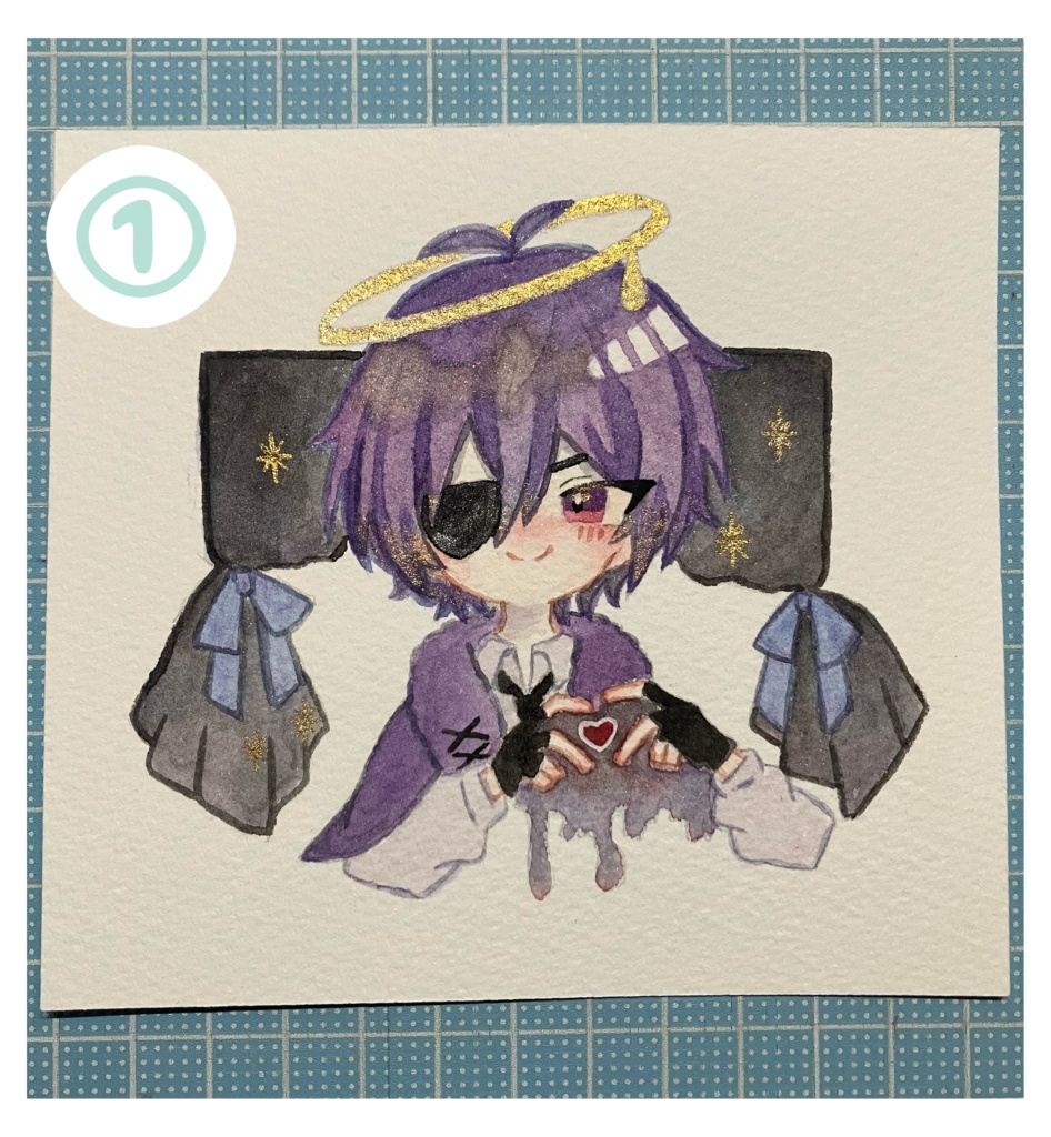 水彩原画 あたなるメンバー