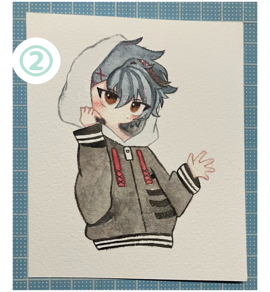 水彩原画 あたなるメンバー