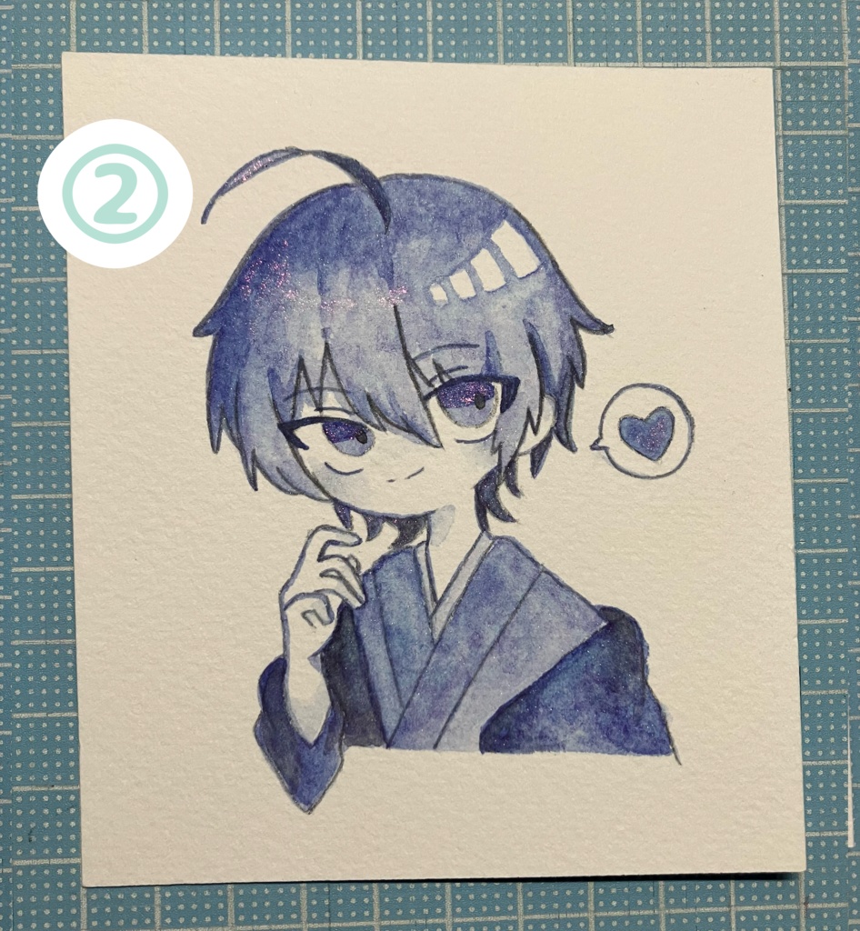 水彩原画 あたなるメンバー