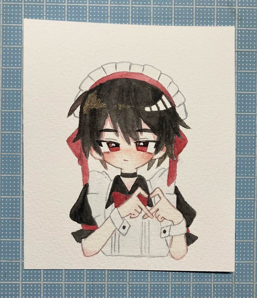 水彩原画 探索者