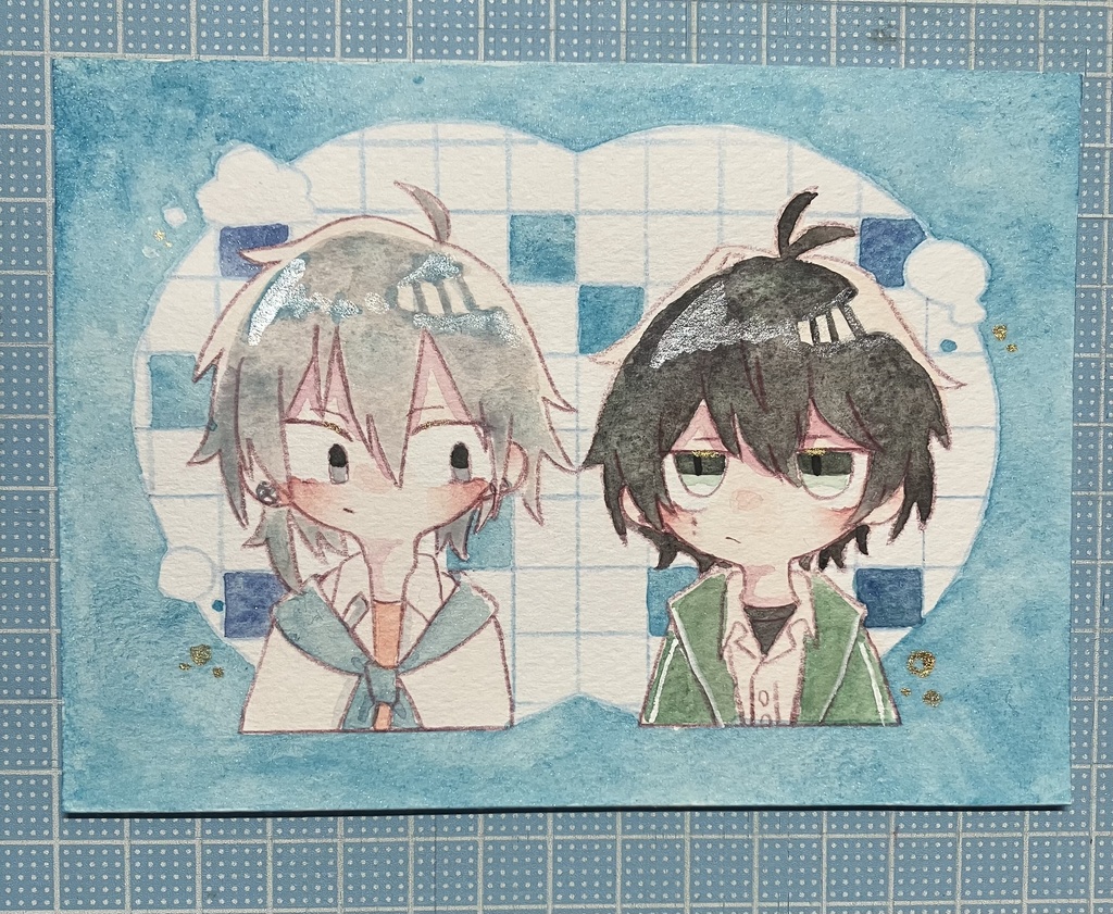 水彩原画 探索者