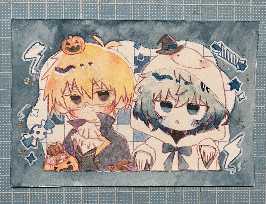 水彩原画 探索者