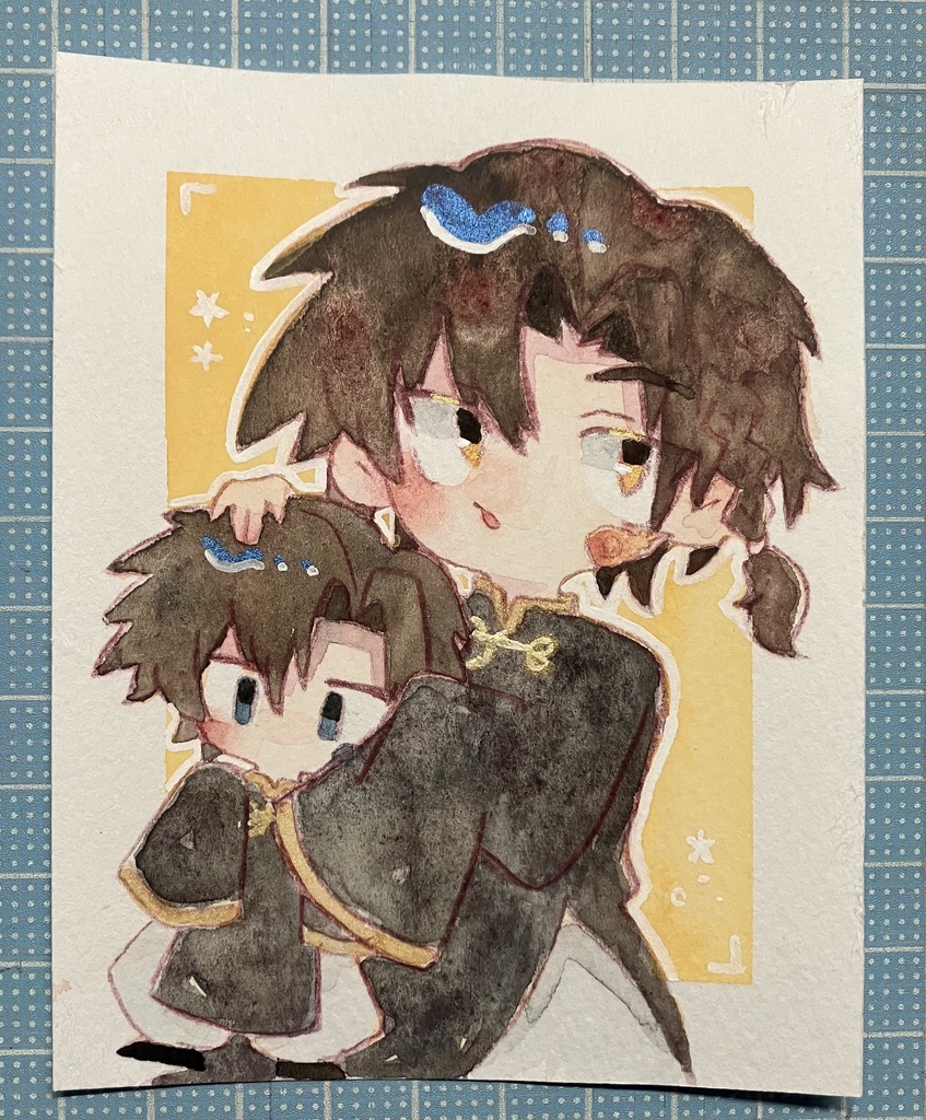 水彩原画 探索者