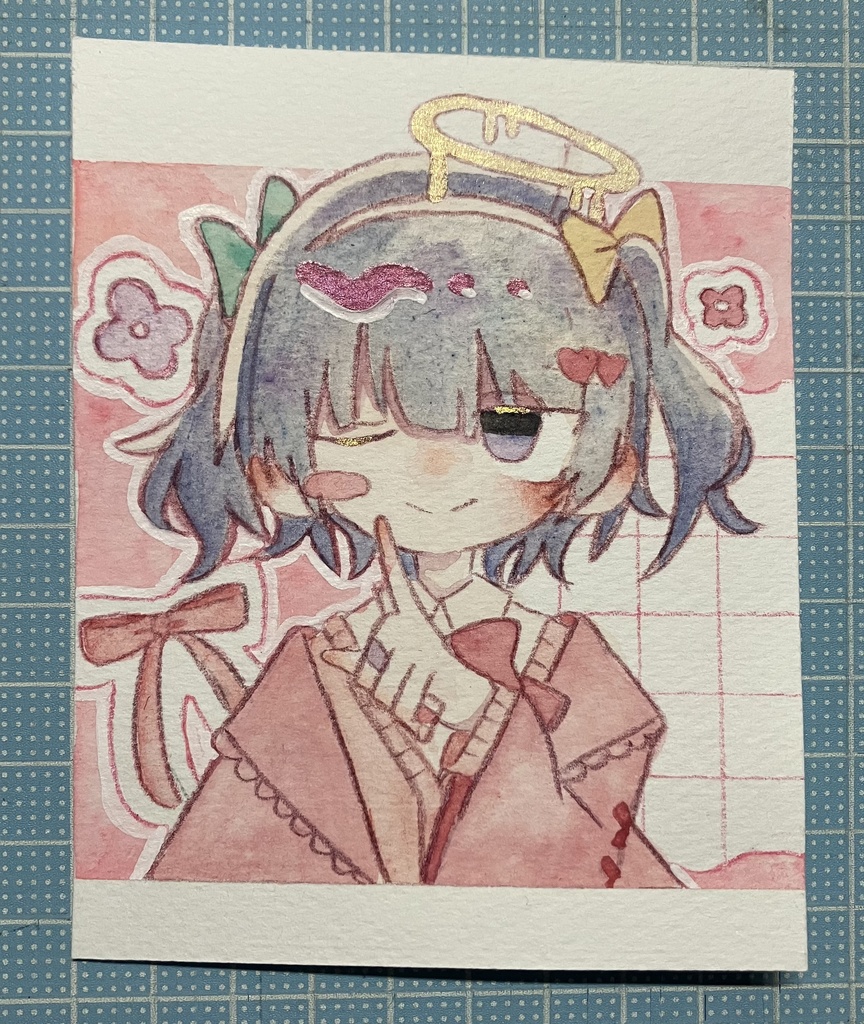 水彩原画 探索者