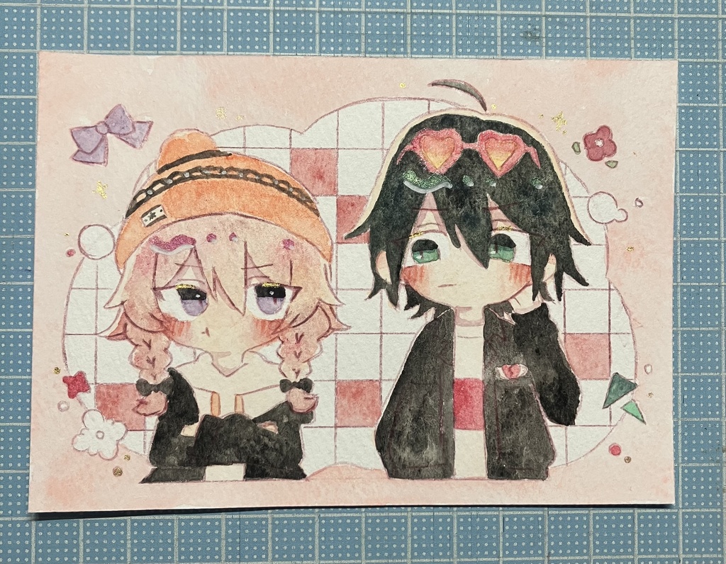 水彩原画 探索者