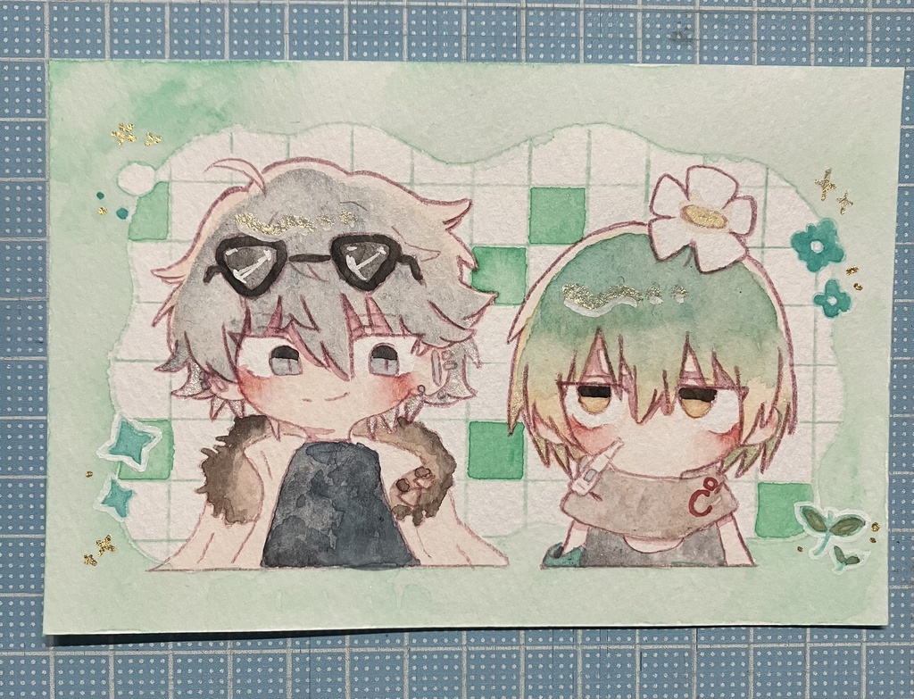 水彩原画 探索者