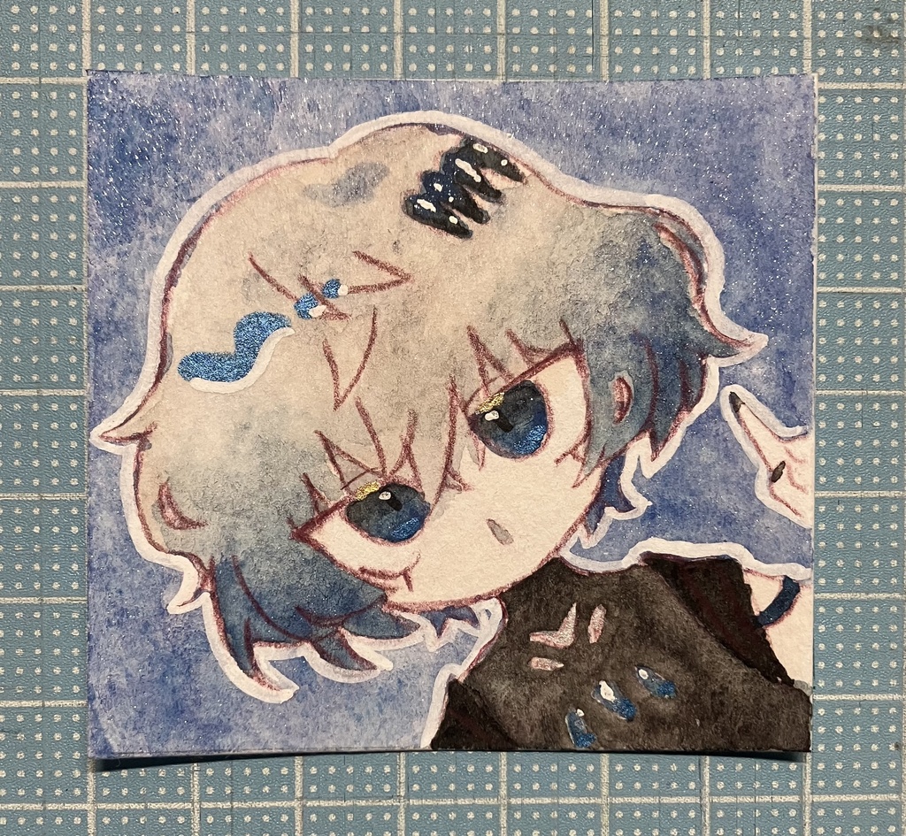 水彩原画 探索者