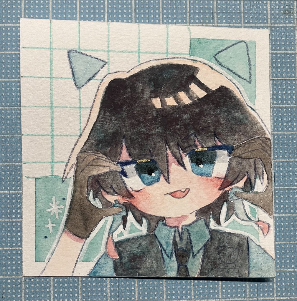 水彩原画 探索者