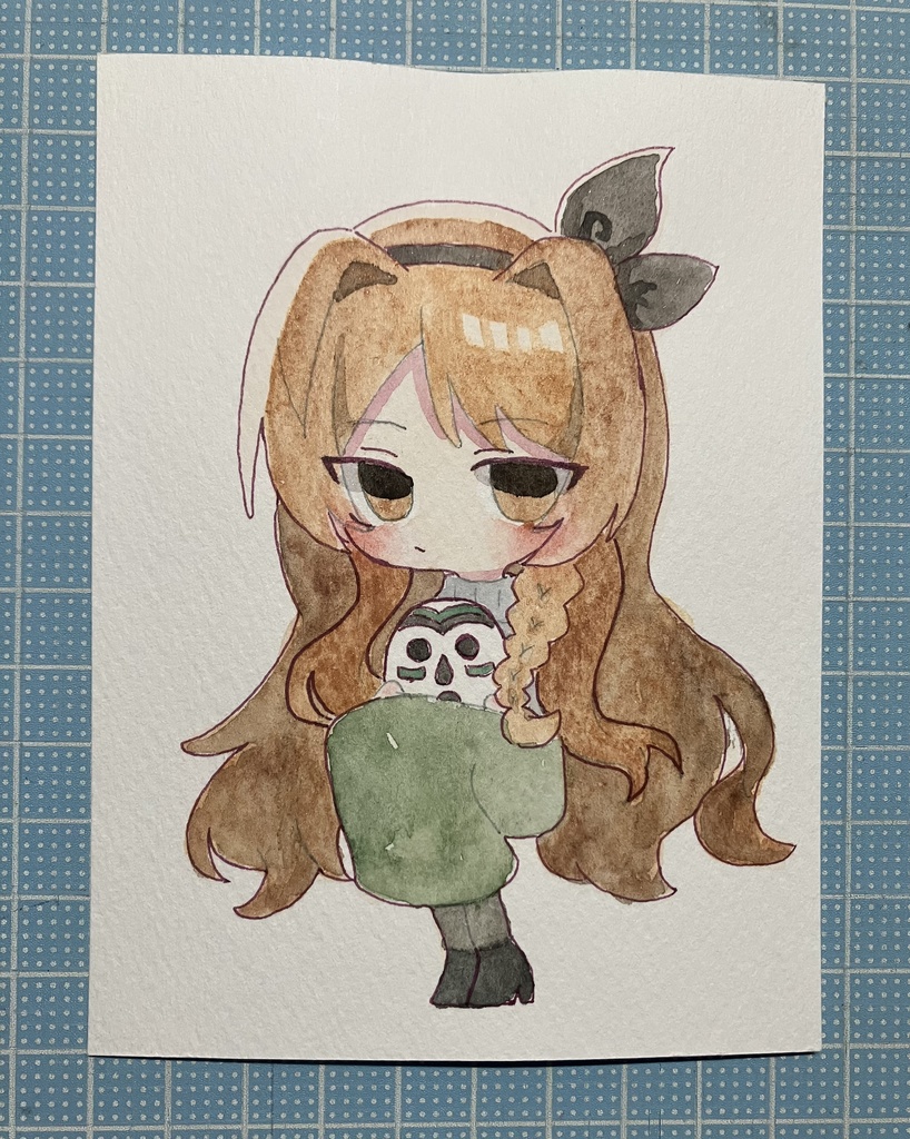 水彩原画 探索者