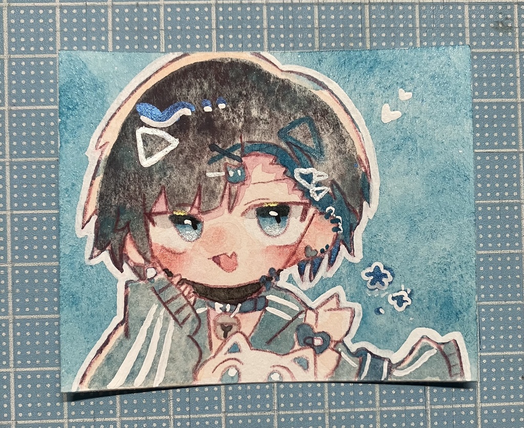 水彩原画 探索者