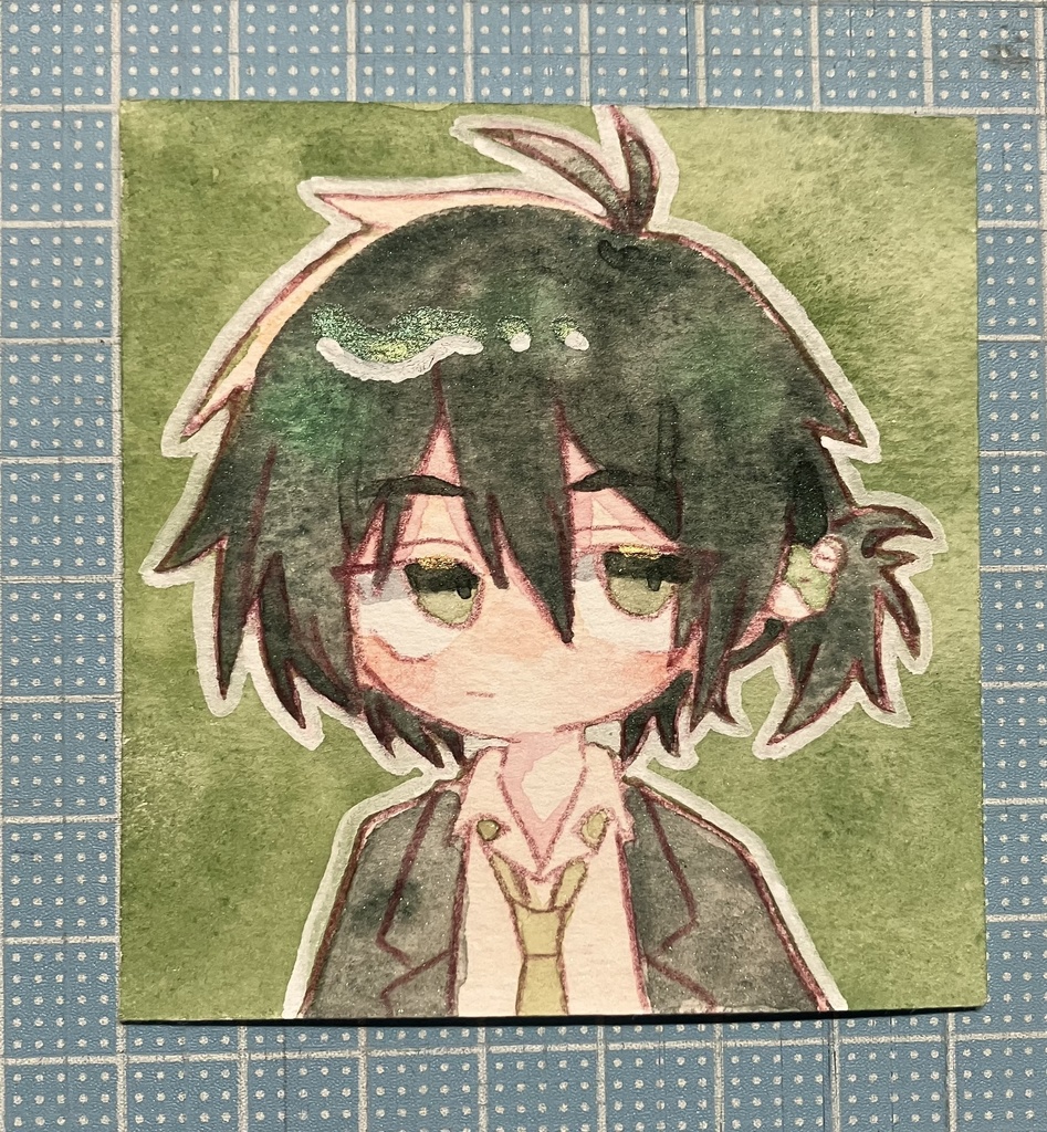 水彩原画 探索者