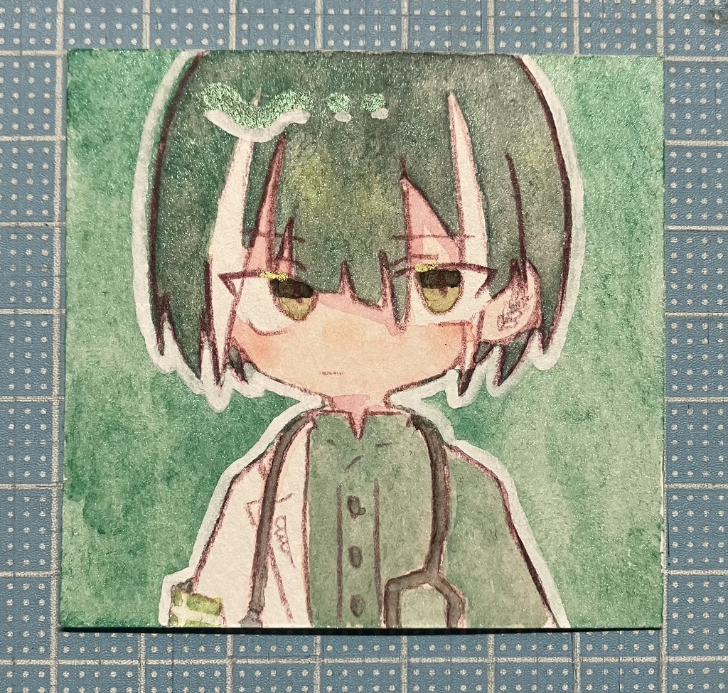 水彩原画 探索者