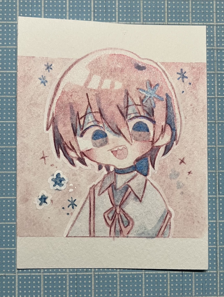 水彩原画 探索者