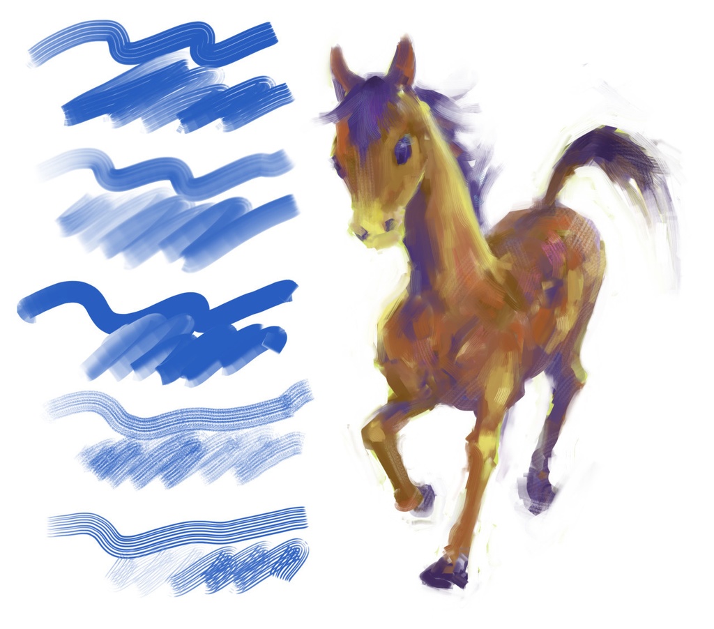 【無料DL有】procreate/筆塗りセット